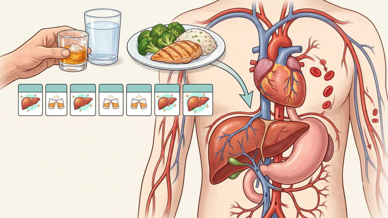 O que a "cachaça" faz no fígado e na saúde cardiovascular.