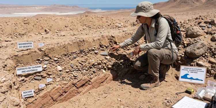 Cientistas encontram sinais de uma catástrofe que mudou a costa do Pacífico há 3.800 anos