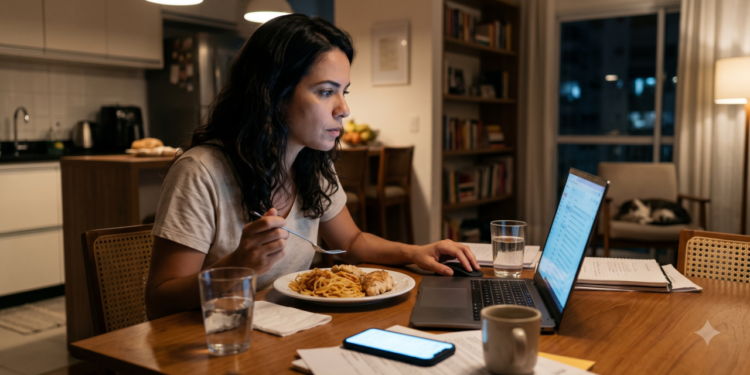 A psicologia diz que o trajeto que você detestava era um trabalho de verdade — ele forçava uma separação mental clara entre o trabalho e a casa, e, sem isso, o trabalho invade o jantar e o jantar invade os e-mails