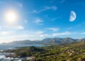 O encontro visual entre Sol e Lua acontece em momentos específicos do dia, mostra os cientistas sobre isso