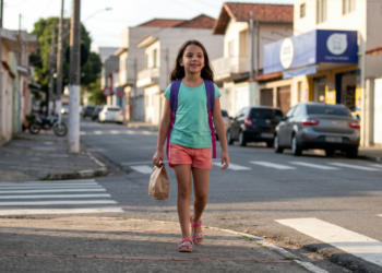Pesquisas sobre independência infantil, ir a pé até lugares próximos, resolver pequenos conflitos sozinho e fazer tarefas sem ajuda sugerem que essa liberdade fortalece a confiança da criança no dia a dia