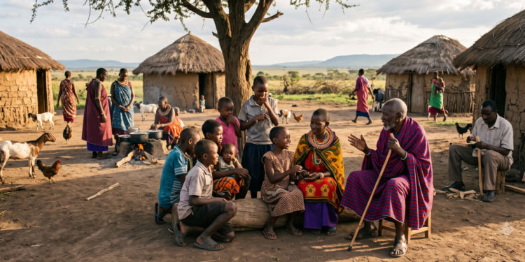 O provérbio africano que melhor mostra que um filho não cresce sozinho é: “é preciso uma aldeia inteira para educar uma criança”
