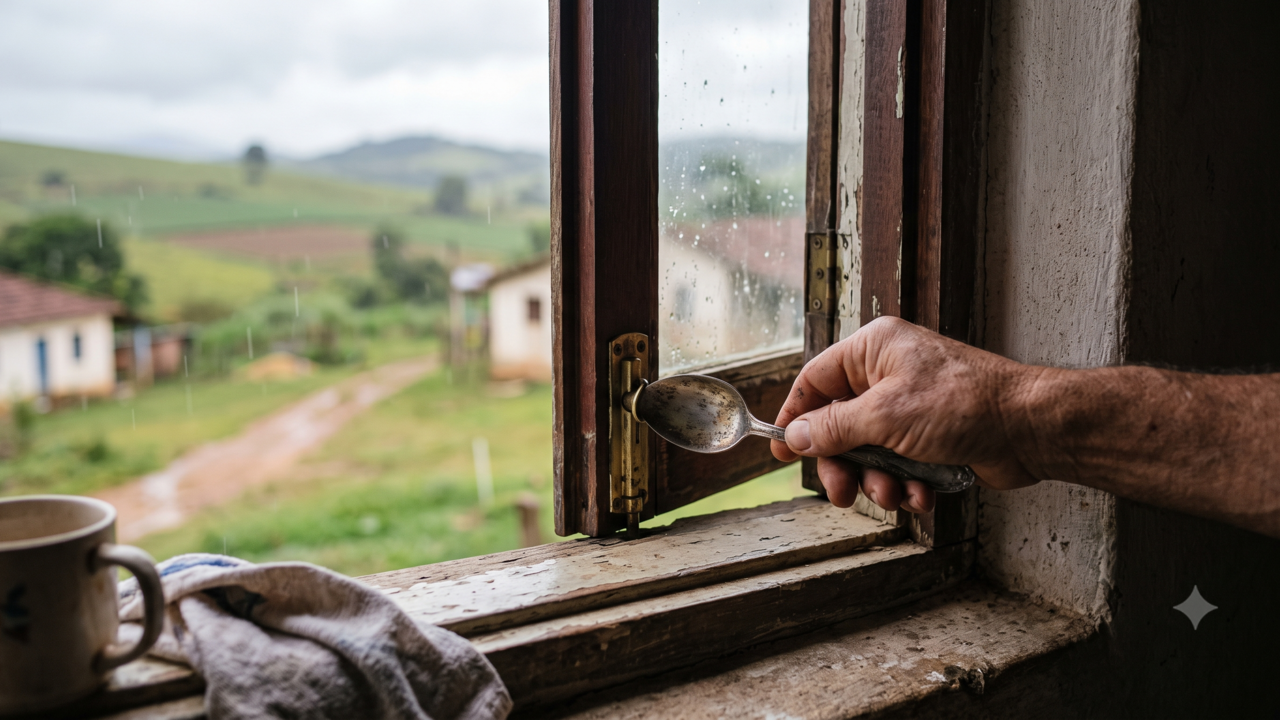 Colocar uma colher na janela: para que serve e por que é recomendado