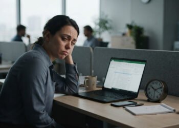 Foco dos colaboradores cai durante a tarde de trabalho e revela um padrão observado em pesquisas