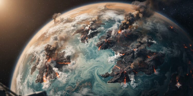 Oceanos primitivos tinham menos sal antes de processos naturais mudarem tudo