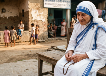 Madre Teresa nos recorda que, às vezes, continuar servindo mesmo na secura espiritual também é uma forma de intimidade profunda com Deus
