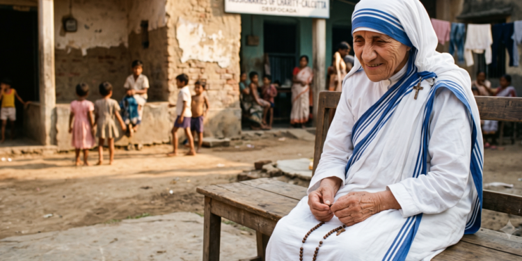 Madre Teresa nos recorda que, às vezes, continuar servindo mesmo na secura espiritual também é uma forma de intimidade profunda com Deus