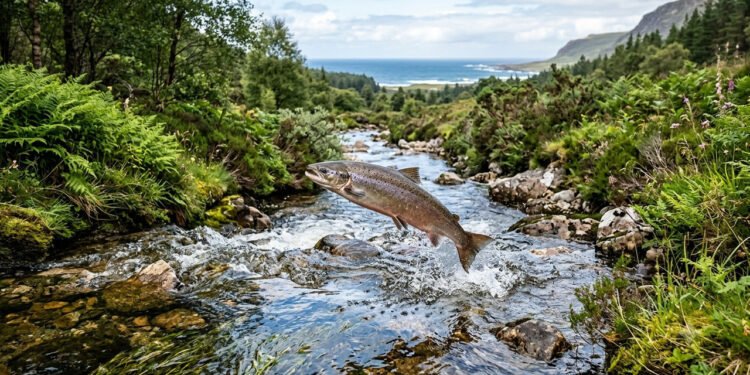 O olfato dos salmões orienta a etapa final de uma das maiores migrações da natureza