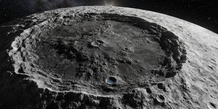 Os astronômos mostram a maior cratera do Sistema Solar e que fica escondida no lado oculto da Lua