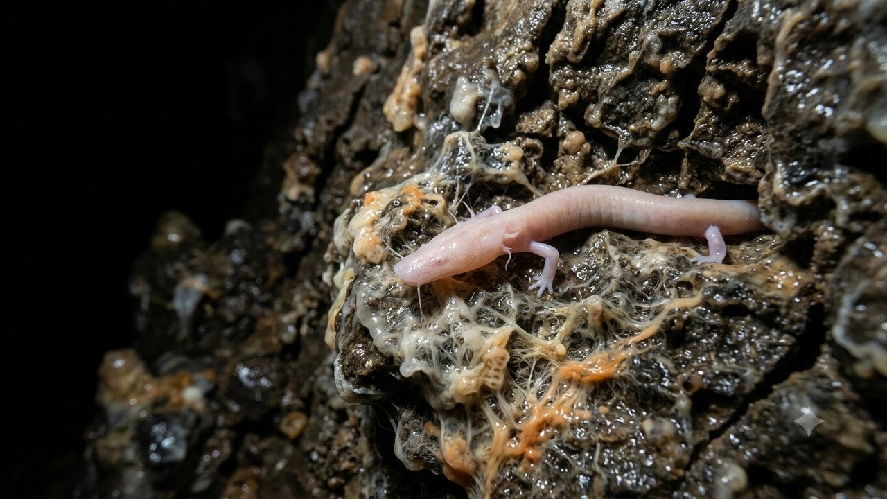 vida em cavernas profundas