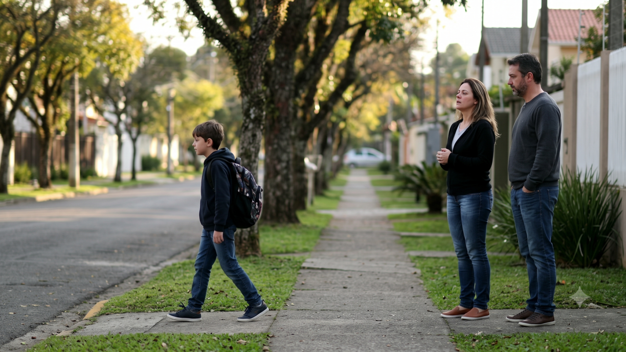 Pesquisas sobre independência infantil, ir a pé até lugares próximos, resolver pequenos conflitos sozinho e fazer tarefas sem ajuda sugerem que essa liberdade fortalece a confiança da criança no dia a dia