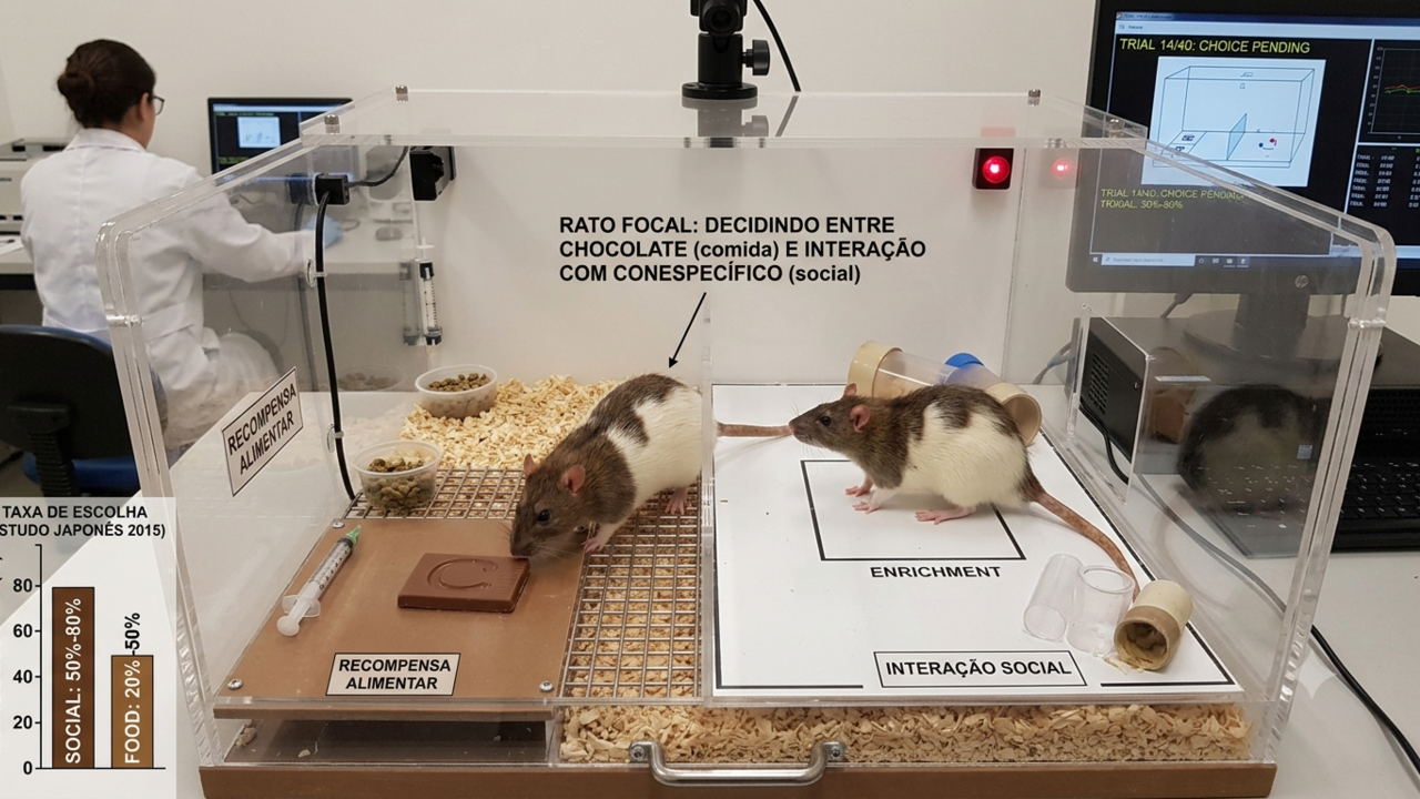 Comportamento dos ratos