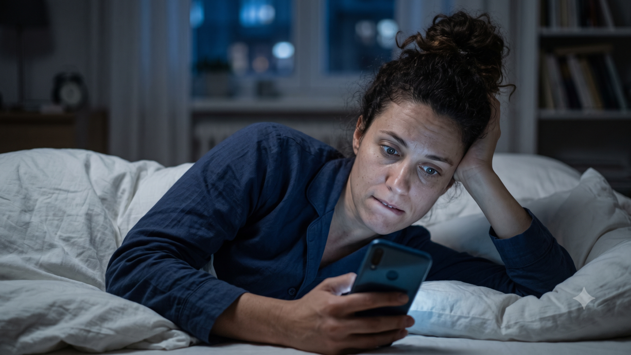A psicologia diz que pessoas que carregam o celular até 100% antes de dormir não são apenas organizadas, elas estão reduzindo a ansiedade de acordar sem uma saída imediata