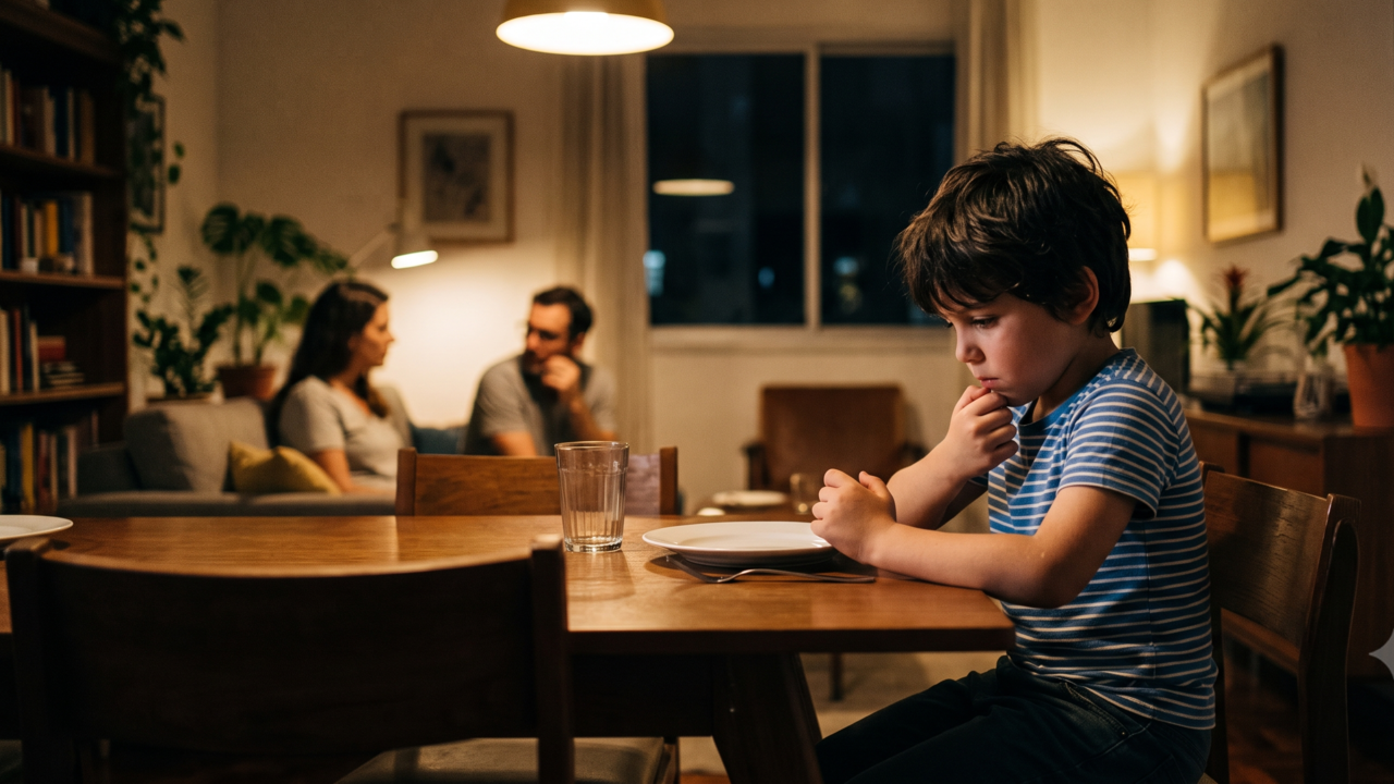 A psicologia diz que filhos que ouviam “não conte isso para sua mãe” aprenderam cedo a carregar problemas que não eram deles