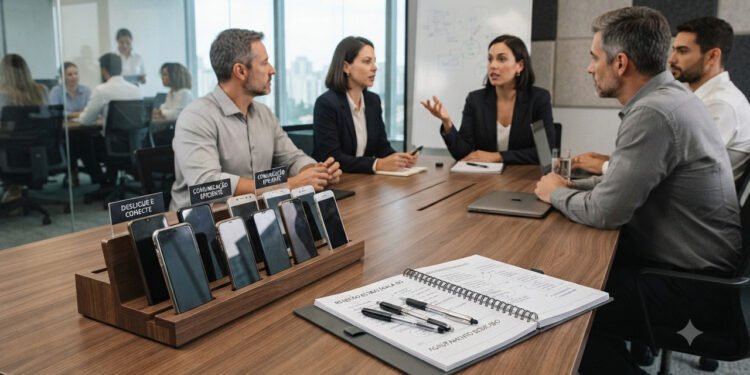 Estudos sobre comportamento humano mostram que pequenos hábitos, como afastar o celular da mesa, podem aumentar a qualidade da comunicação