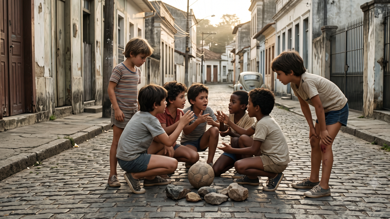 A psicologia diz que pessoas que cresceram brincando na rua até escurecer não veem essa infância como desleixo, mas como um treino precoce de autonomia e confiança