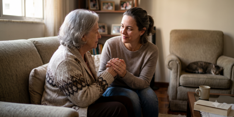 A psicologia afirma que a parte mais dolorosa de ver um pai ou uma mãe envelhecer não é a fragilidade do corpo, é quando eles agradecem por cuidados que antes pareciam naturais
