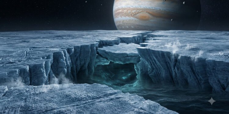 A lua que pode esconder um oceano subterrâneo onde a vida poderia estar escondida