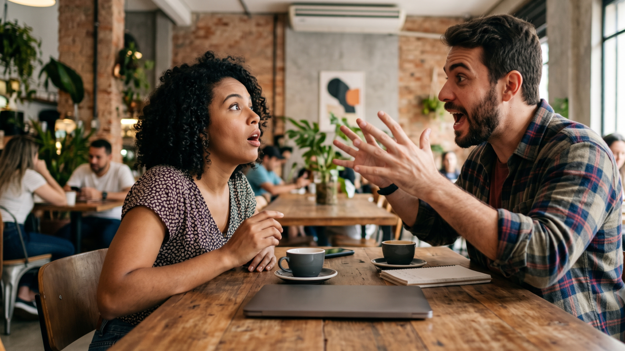 A psicologia diz que as pessoas que sempre completam a frase dos outros não o fazem por controle, tem a ver com a urgência de não perder a ideia