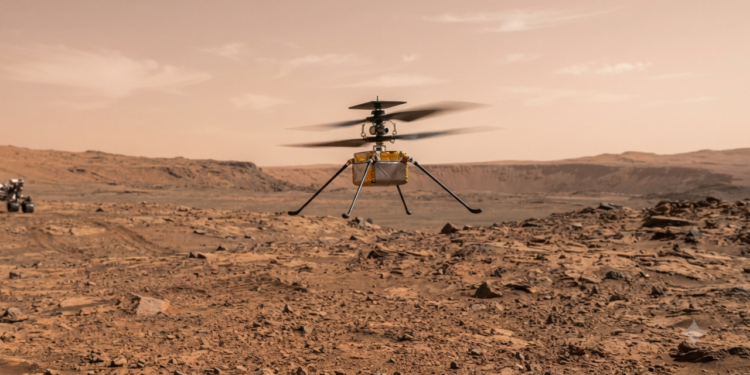 Cientistas revelam como Ingenuity enfrenta a atmosfera de Marte e amplia exploração espacial