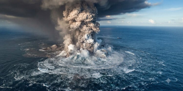 A erupção de Tonga mudou o que cientistas entendiam sobre grandes explosões naturais