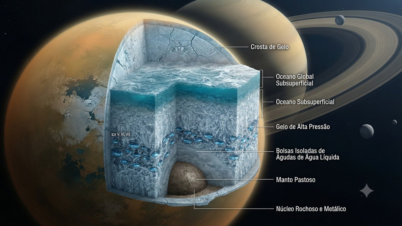 Titã lua de Saturno