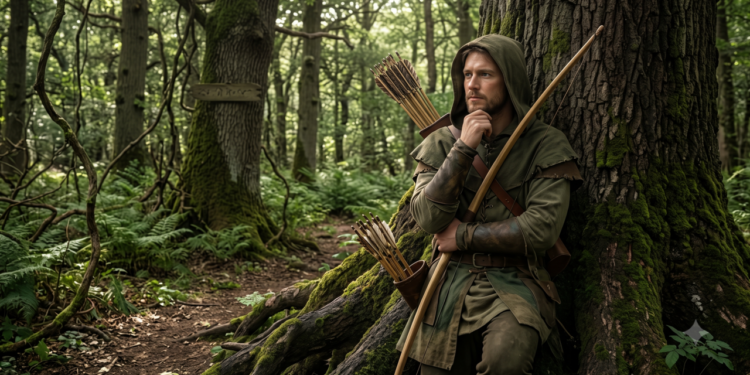 Robin Hood e a floresta de Sherwood, porque “coração fraco nunca conquistou bela dama” ainda ecoa em histórias sobre justiça e coragem.
