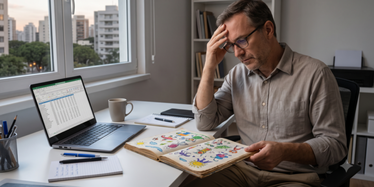 Frase do dia: “A criança curiosa vira o adulto que pede licença para pensar”, a reflexão sobre criatividade, autocensura, escola e por que tantas ideias morrem antes de serem ditas