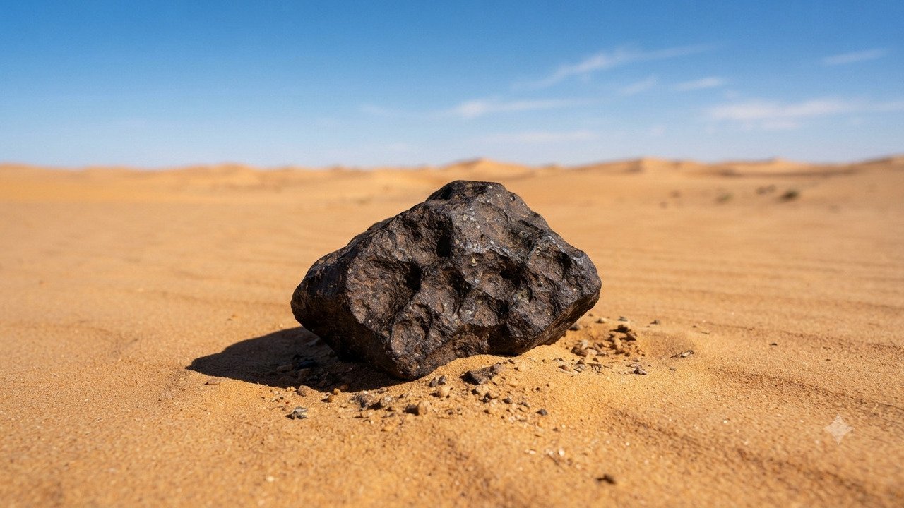meteorito do Saara