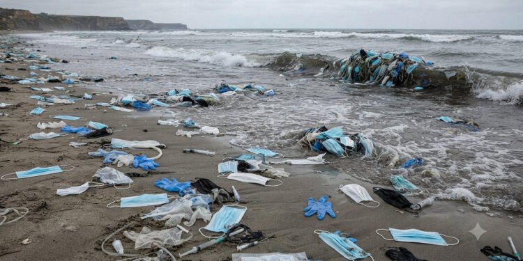 Estudos mostram que a crise sanitária deixou um impacto duradouro nos oceanos com resíduos plásticos