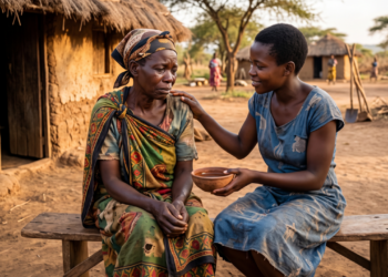 Provérbio africano do dia: "Quem acha que uma palavra gentil não muda nada nunca viu como um coração ferido reage a um gesto simples"