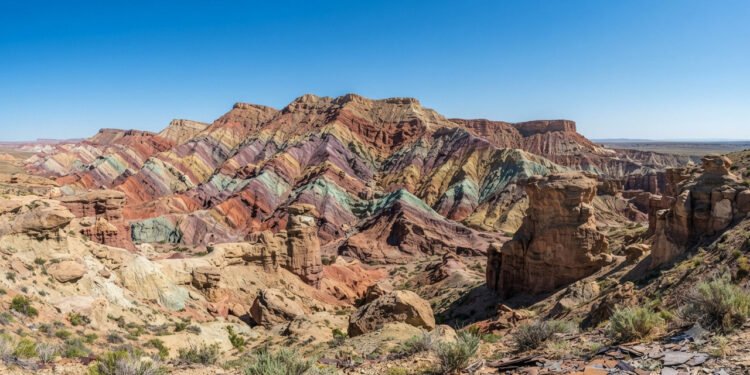 As maravilhas geológicas revelam a força dos vulcões, da erosão e dos movimentos da Terra