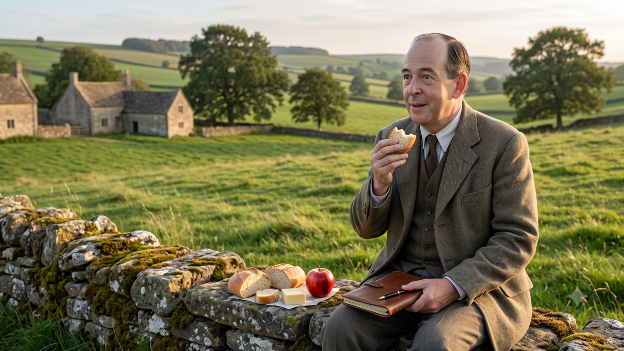 C. S. Lewis, escritor e pensador cristão: "Deus sussurra em nossos prazeres, fala em nossa consciência e grita em nossa dor.”