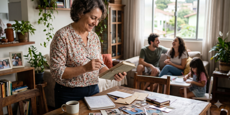 A mãe que lembra datas, organiza os encontros e evita que a família se perca quase nunca é só naturalmente cuidadosa, ela costuma estar fazendo o trabalho invisível que mantém os parentes conectados
