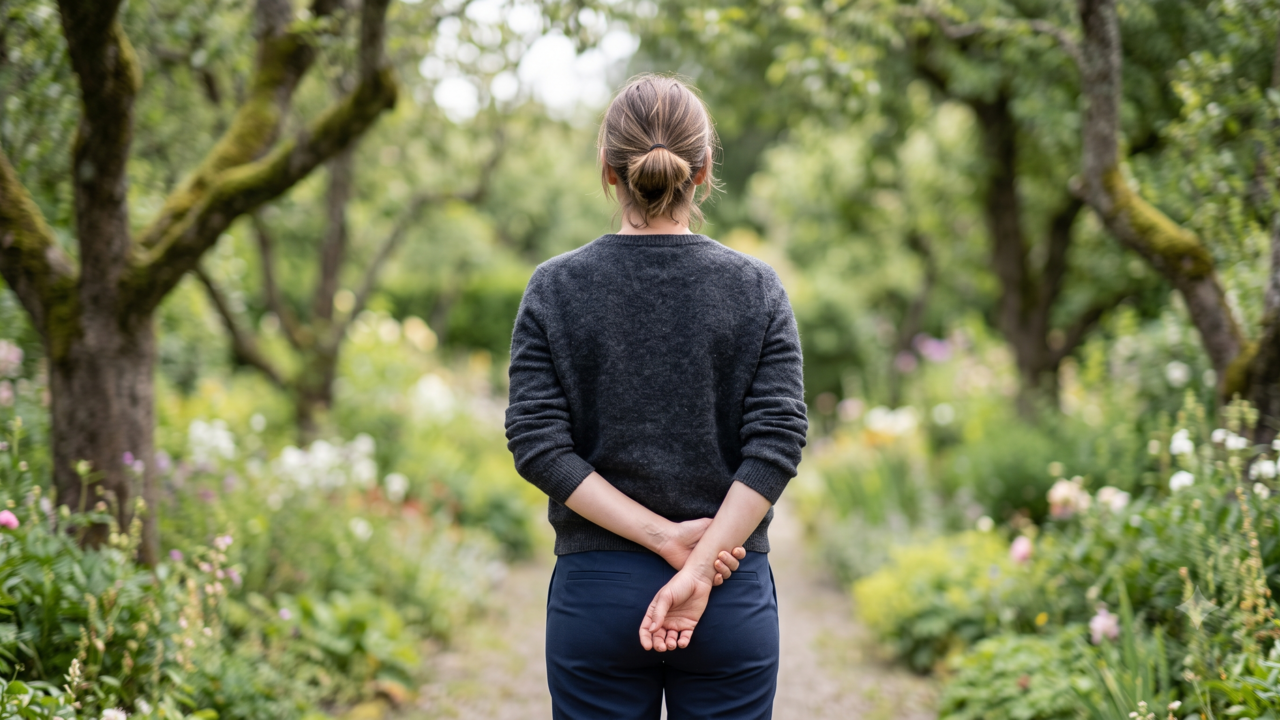 Segundo a psicologia, as pessoas que caminham com as mãos atrás das costas não o fazem por conforto, mas sim para reflexão e tranquilidade.