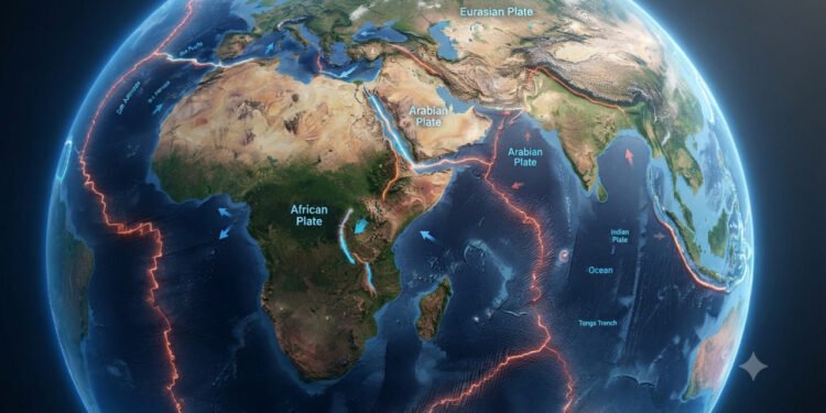 O planeta perderia sua dinâmica natural se as placas tectônicas deixassem de se mover