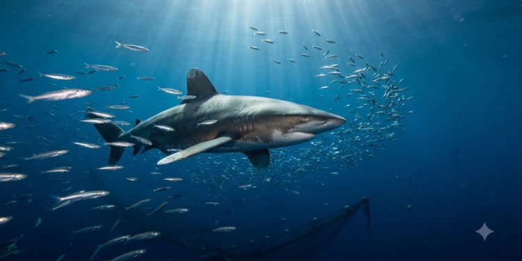 Estudos da NOAA revelam como ameaças nos oceanos afetam a sobrevivência dos tubarões