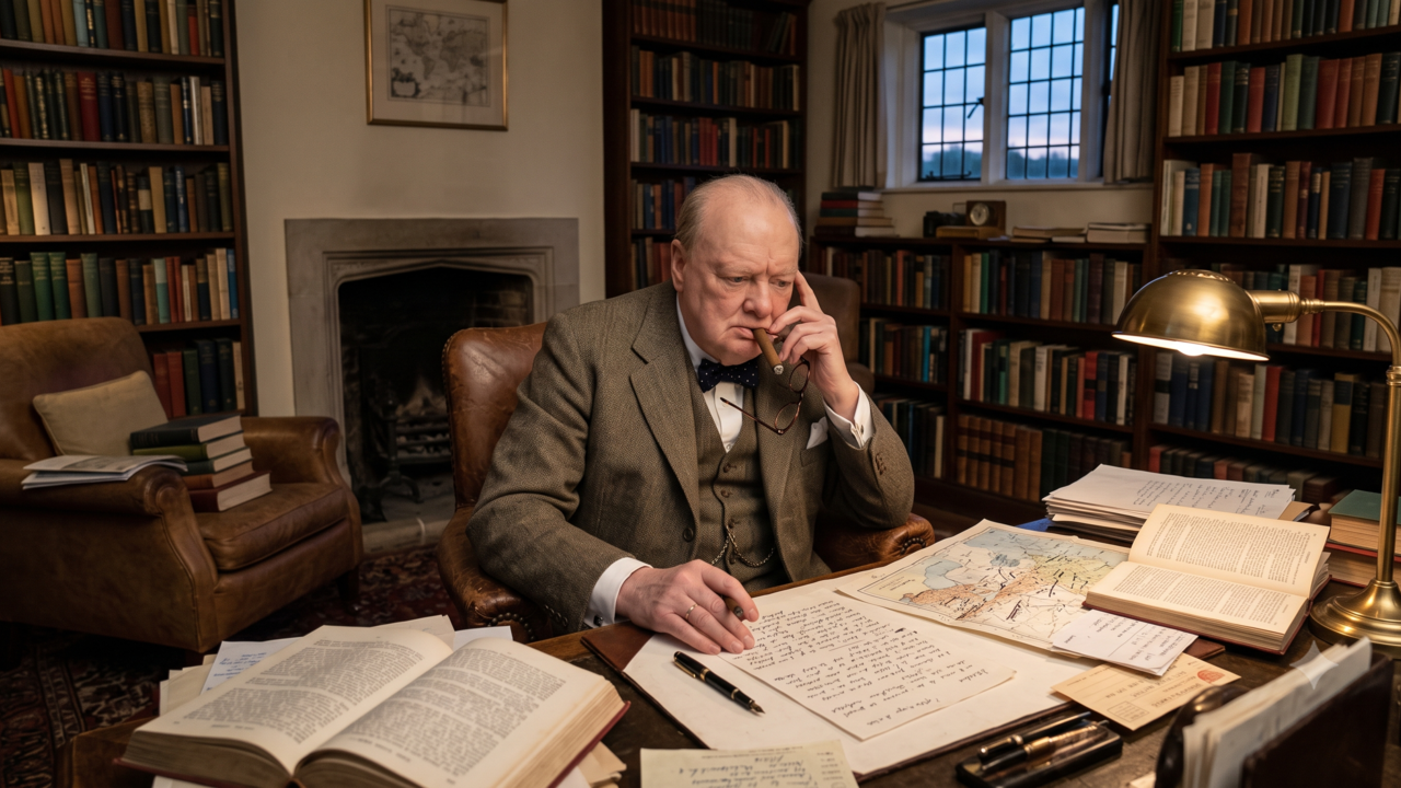 Citação do dia de Winston Churchill: "Pessoalmente, estou sempre pronto para aprender, embora eu não..." - entenda por que o verdadeiro aprendizado muitas vezes começa quando a zona de conforto termina