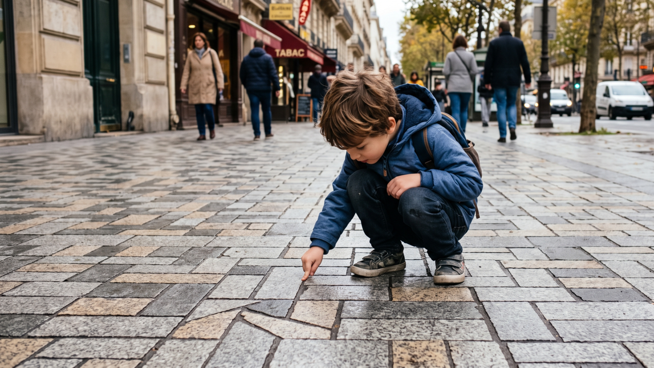 Um estudo diz que os meninos e meninas que ficavam procurando padrões nas janelas, pisos ou grades para passar o tempo desenvolveram uma habilidade-chave