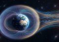 Os astrônomos explicam o Campo Magnético da Terra e mostra como o planeta interage com o espaço