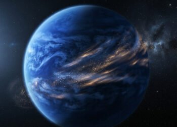 Ventos de milhares de quilômetros por hora espalham vidro em HD 189733 b, segundos os astronômos