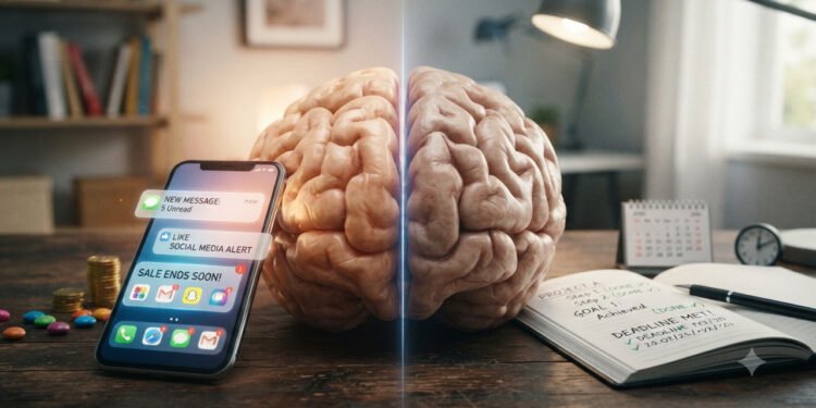 O sistema límbico favorece a procrastinação, mas o cérebro pode aprender outro caminho