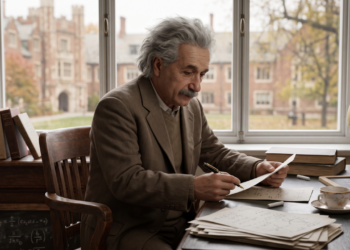 Reflexão do dia de Albert Einstein: “Uma pessoa que nunca cometeu um erro nunca tentou nada novo”