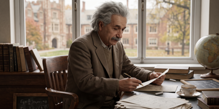 Reflexão do dia de Albert Einstein: “Uma pessoa que nunca cometeu um erro nunca tentou nada novo”