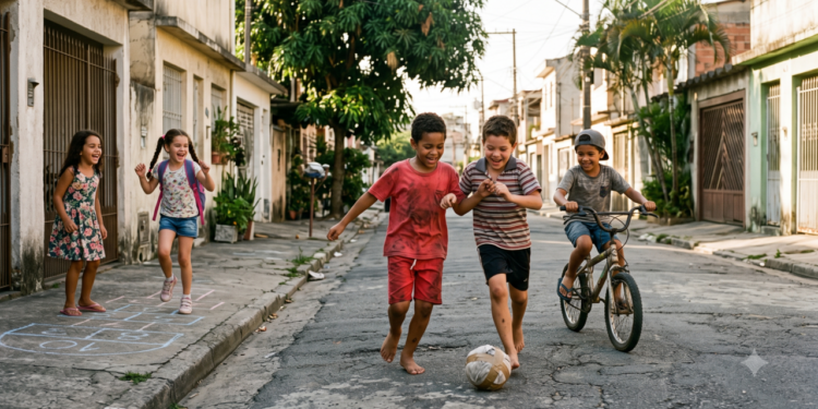 A maioria das pessoas que cresceram brincando na rua sem a supervisão dos pais não desenvolveram traumas, mas sim encararam isso como uma oportunidade para ganhar autonomia e confiança