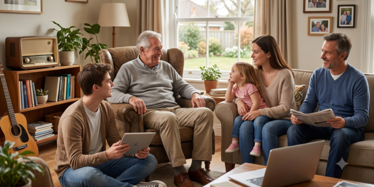 Geração Z, millennials, Gen X e boomers têm ideias completamente diferentes sobre o que faz alguém ser um bom avô