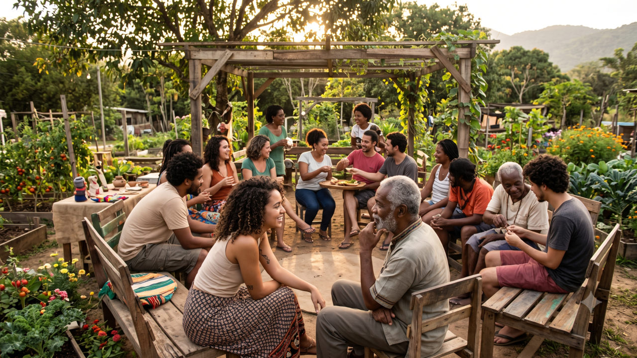 Provérbio africano do dia: “Quem aprende a dividir o caminho entende o valor da companhia antes de chegar mais longe”