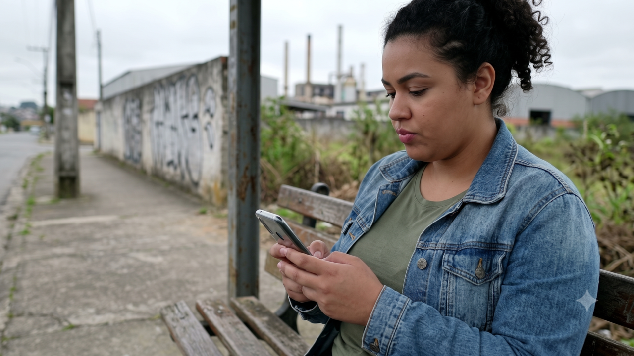 O que significa o símbolo H+ que aparece no celular