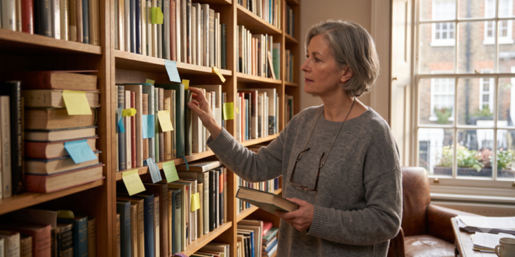 Pessoas com uma estante de livros marcados para depois não estão sendo leitoras ruins — pensadores têm um nome para esse impulso de guardar o que ainda não sabem, e ele pode dizer mais sobre sede de conhecimento do que sobre atraso