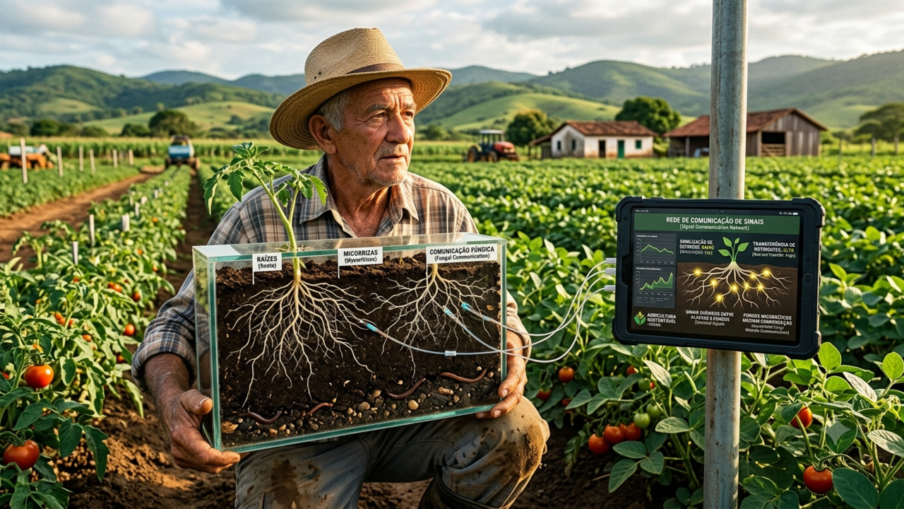 comunicação entre plantas